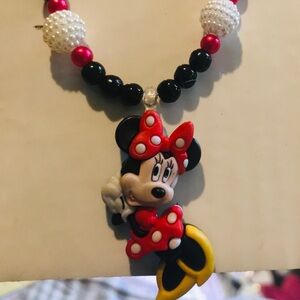 Kid Minnie Mouse necklaces